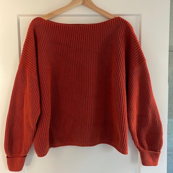 French Connection Sweaters - French Connection Cotton boatneck sweater